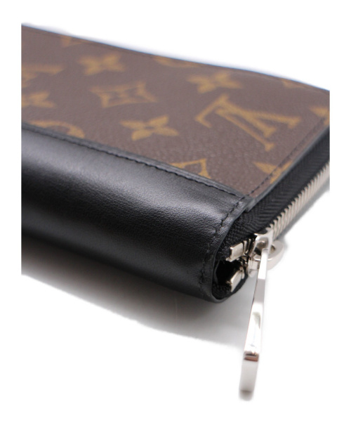 LOUIS VUITTON（ルイ ヴィトン）LOUIS VUITTON (ルイヴィトン) ジッピー・ウォレット ヴェルティカル サイズ:- モノグラムマカサー M60109 CA4187の古着・服飾アイテム
