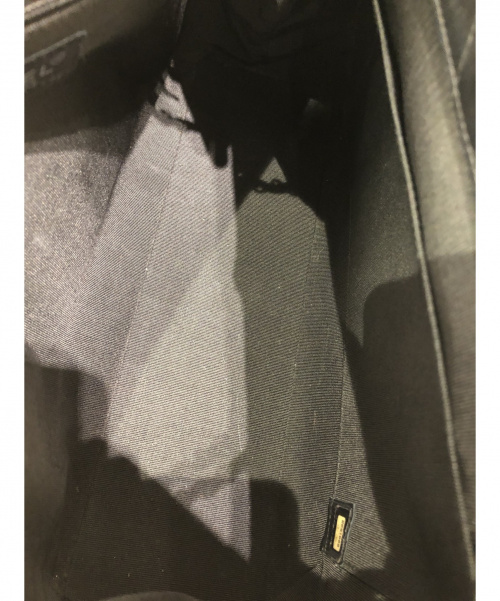 CHANEL（シャネル）CHANEL (シャネル) チェーントートバッグ ブラック サイズ:ｰ ラムスキン 600万番の古着・服飾アイテム