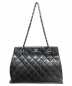 CHANEL（シャネル）の古着「チェーントートバッグ」｜ブラック