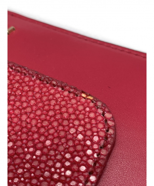 BVLGARI（ブルガリ）BVLGARI (ブルガリ) ラウンドファスナー長財布 ショッキングピンク サイズ:ｰ セルペンティフォーエバーの古着・服飾アイテム