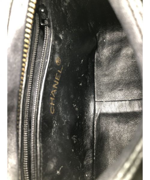 CHANEL（シャネル）CHANEL (シャネル) フリンジショルダーバッグ ブラック サイズ:ｰの古着・服飾アイテム