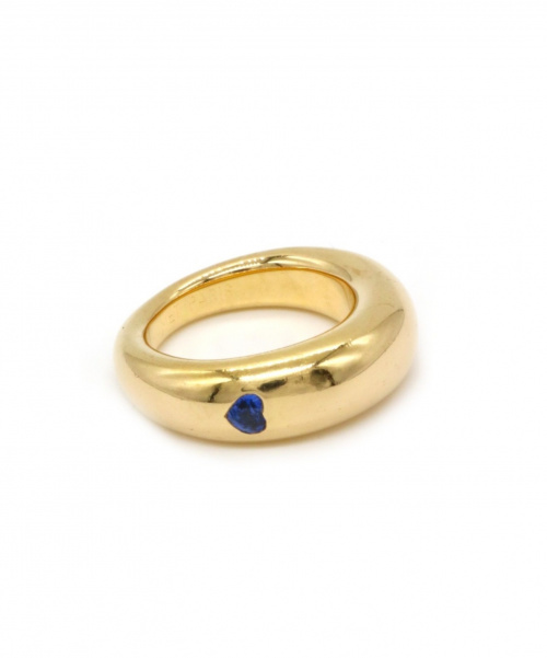 CHAUMET（ショーメ）CHAUMET (ショーメ) アノークールリング サイズ:10 K18 サファイアの古着・服飾アイテム