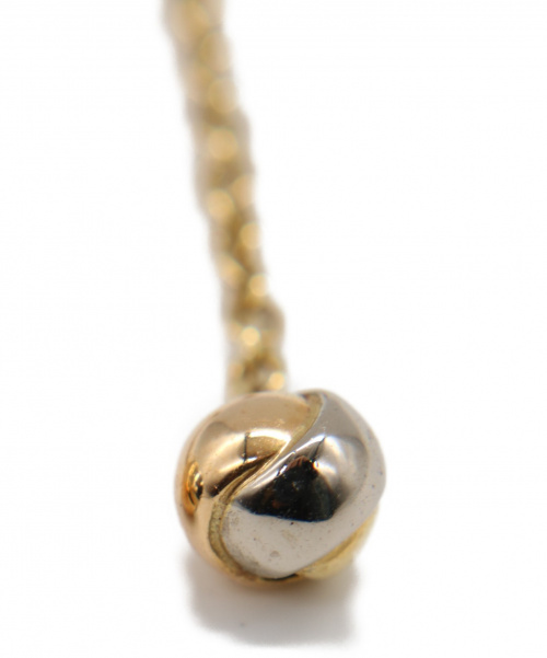 Cartier（カルティエ）Cartier (カルティエ) ベビートリニティピアス サイズ:- K18 ダイヤモンドの古着・服飾アイテム