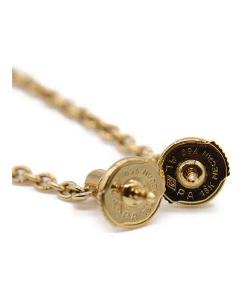 Cartier（カルティエ）Cartier (カルティエ) ベビートリニティピアス サイズ:- K18 ダイヤモンドの古着・服飾アイテム