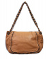 CHANEL (シャネル) チェーンショルダーバッグ ブラウン サイズ:- レザー 10668687：138000円