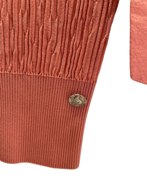 CHANEL（シャネル）CHANEL (シャネル) 肩リボン付ニット ピンク サイズ:34の古着・服飾アイテム