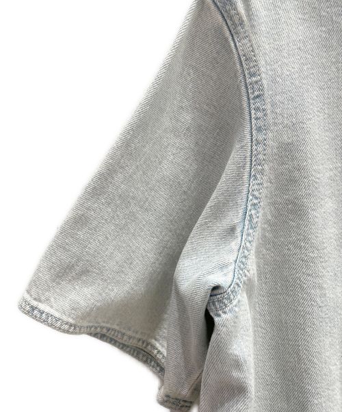 CHANEL（シャネル）CHANEL (シャネル) ボウタイデニムブラウス サイズ:34の古着・服飾アイテム