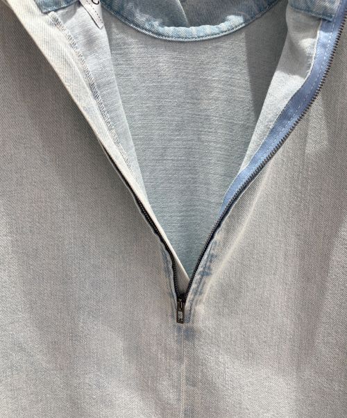 CHANEL（シャネル）CHANEL (シャネル) ボウタイデニムブラウス サイズ:34の古着・服飾アイテム