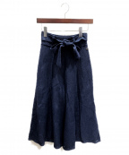 CHANELシャネル）の古着「19SS ニットワイドパンツ」｜ネイビー