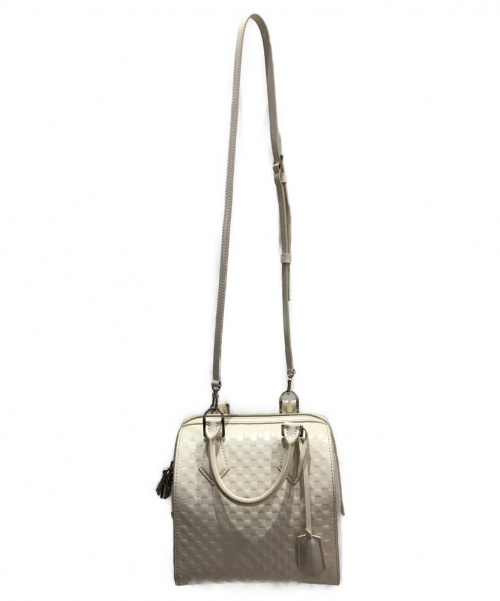LOUIS VUITTON（ルイ ヴィトン）LOUIS VUITTON (ルイヴィトン) スピーディキューブPM クリーム サイズ:PM ダミエファ・セット M48903の古着・服飾アイテム