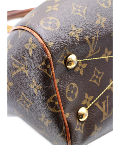 LOUIS VUITTON（ルイ ヴィトン）LOUIS VUITTON (ルイヴィトン) ティヴォリPM ブラウン サイズ:PM モノグラム M40143 VI3098の古着・服飾アイテム