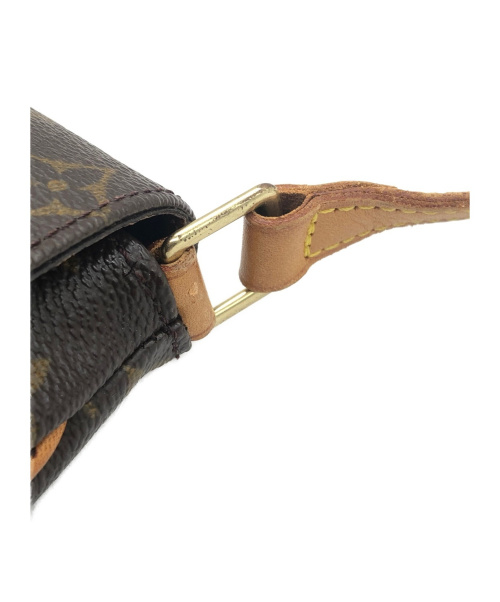 LOUIS VUITTON（ルイ ヴィトン）LOUIS VUITTON (ルイ ヴィトン) ミュゼット・サルサ ショートストラップ ブラウン サイズ:- モノグラム M51387 SD0040の古着・服飾アイテム