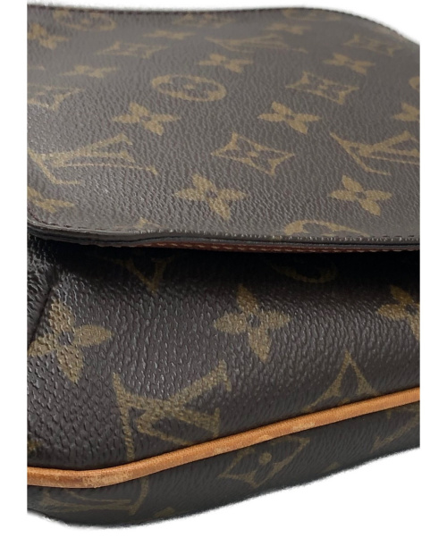 LOUIS VUITTON（ルイ ヴィトン）LOUIS VUITTON (ルイ ヴィトン) ミュゼット・サルサ ショートストラップ ブラウン サイズ:- モノグラム M51387 SD0040の古着・服飾アイテム