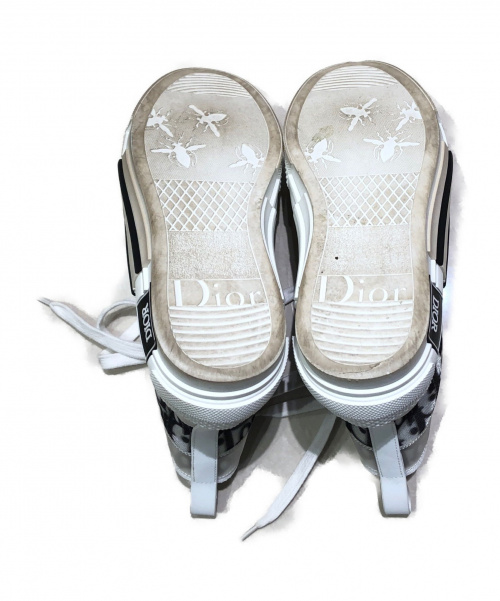 Christian Dior（クリスチャン ディオール）Christian Dior (クリスチャンディオール) ロゴハイカットスニーカー サイズ:37 オブリークキャンバスの古着・服飾アイテム
