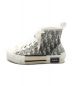 Christian Dior (クリスチャンディオール) ロゴハイカットスニーカー サイズ:37 オブリークキャンバス：59800円