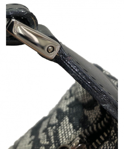 Christian Dior（クリスチャン ディオール）Christian Dior (クリスチャンディオール) ハンドポーチ ネイビー サイズ:ｰ トロッター CM0024の古着・服飾アイテム