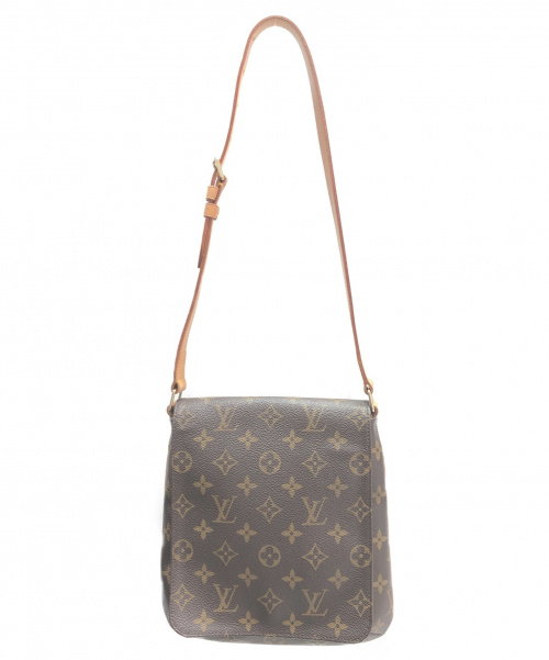 LOUIS VUITTON（ルイ ヴィトン）LOUIS VUITTON (ルイ・ヴィトン) ミュゼットサルサ　ショート ブラウン サイズ:- モノグラム M51258の古着・服飾アイテム
