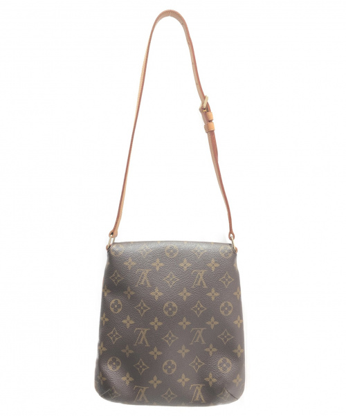 LOUIS VUITTON（ルイ ヴィトン）LOUIS VUITTON (ルイ・ヴィトン) ミュゼットサルサ　ショート ブラウン サイズ:- モノグラム M51258の古着・服飾アイテム
