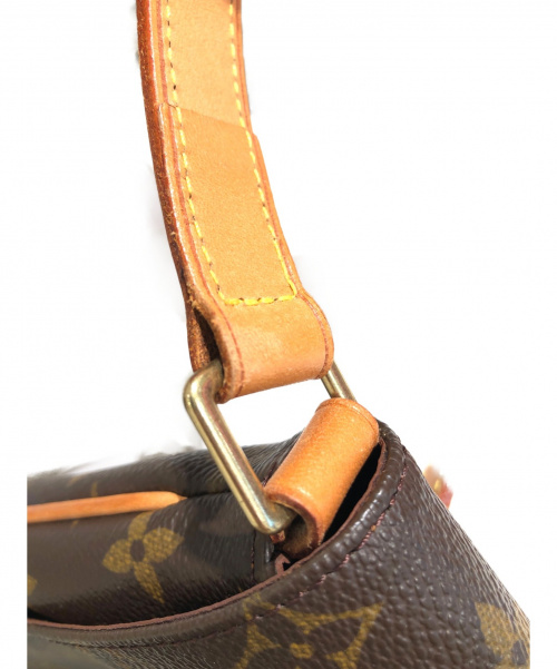 LOUIS VUITTON（ルイ ヴィトン）LOUIS VUITTON (ルイ・ヴィトン) ミュゼットサルサ　ショート ブラウン サイズ:- モノグラム M51258の古着・服飾アイテム