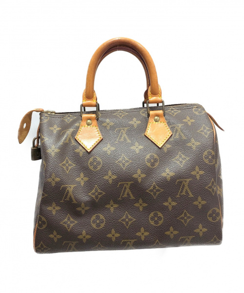 LOUIS VUITTON（ルイ ヴィトン）LOUIS VUITTON (ルイヴィトン) スピーディ25 ブラウン サイズ:25 モノグラム M41528 MI881の古着・服飾アイテム