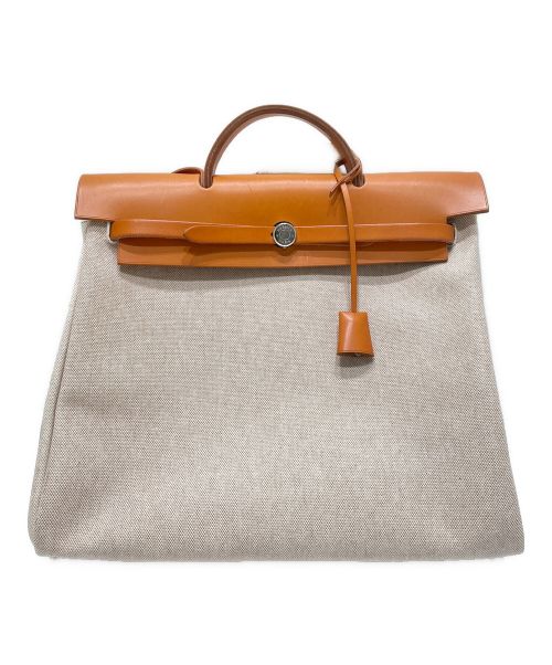 HERMES（エルメス）HERMES (エルメス) エールバッグMM ベージュ サイズ:MMの古着・服飾アイテム