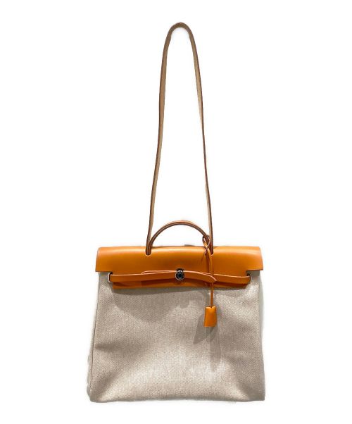 HERMES（エルメス）HERMES (エルメス) エールバッグMM ベージュ サイズ:MMの古着・服飾アイテム