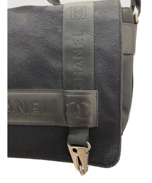 CHANEL（シャネル）CHANEL (シャネル) メッセンジャーバッグ ブラック サイズ:- スポーツラインの古着・服飾アイテム