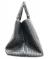 中古・古着 BOTTEGA VENETA (ボッテガヴェネタ) トートバッグ ブラック イントレチャート：59800円