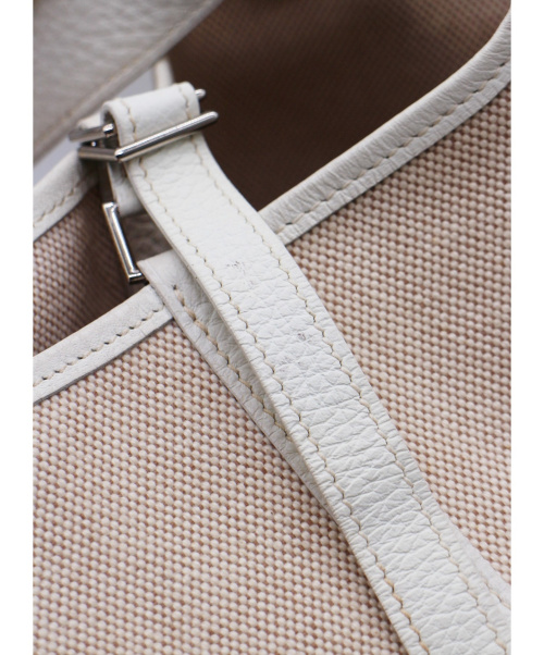 HERMES（エルメス）HERMES (エルメス) ピコタンロックMM ホワイト サイズ:MM ピコタンMM □Hの古着・服飾アイテム