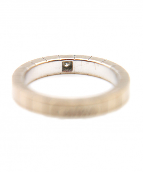 Cartier（カルティエ）Cartier (カルティエ) ラニエール1Pダイヤモンドリング サイズ:49 K18WG 5.9g ダイヤモンドの古着・服飾アイテム