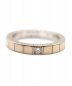 Cartier (カルティエ) ラニエール1Pダイヤモンドリング サイズ:49 K18WG 5.9g ダイヤモンド：39800円