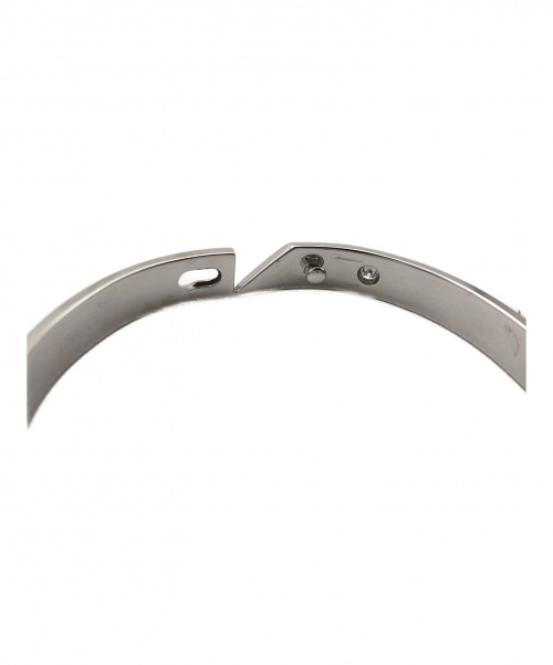 Cartier（カルティエ）Cartier (カルティエ) アニバーサリーブレスレット サイズ:17cm K18WG 39.9g ダイヤモンドの古着・服飾アイテム