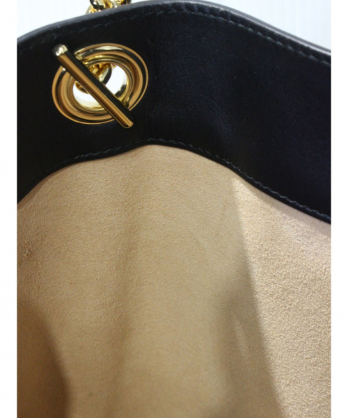 GUCCI（グッチ）GUCCI (グッチ) ラジャ ベルベット トートバッグ ブラウン サイズ:- ラジャ 537218・525040 ベロア×エナメル ■の古着・服飾アイテム