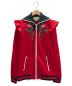 GUCCI（グッチ）の古着「エンブロイダリーテクニカルジャージージャケット」｜レッド