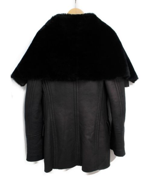 GUCCI（グッチ）GUCCI (グッチ) ムートンコート ブラウン サイズ:42 冬物の古着・服飾アイテム
