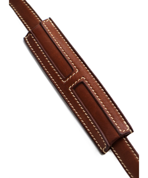 HERMES（エルメス）HERMES (エルメス) ベルランゴPM サイズ:PM トワルアッシュ □Eの古着・服飾アイテム