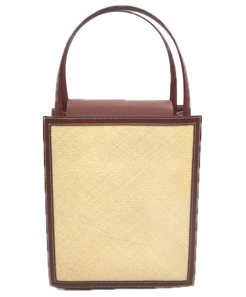 HERMES（エルメス）HERMES (エルメス) トートバッグ ストロー □Dの古着・服飾アイテム