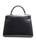 HERMES (エルメス) ケリーバッグ28 ブラック サイズ:28 ボックスカーフ　外縫い：798000円