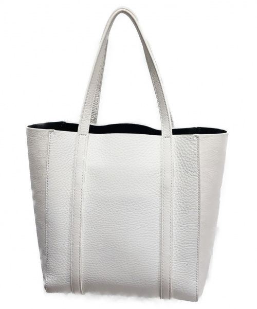 BALENCIAGA（バレンシアガ）BALENCIAGA (バレンシアガ) エブリディ トート ホワイト サイズ:XXS レザーの古着・服飾アイテム