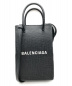 BALENCIAGA（バレンシアガ）の古着「ショッピング フォン ホルダーバッグ 」｜ブラック