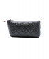 CHANEL（シャネル）の古着「コスメポーチ」｜ブラック