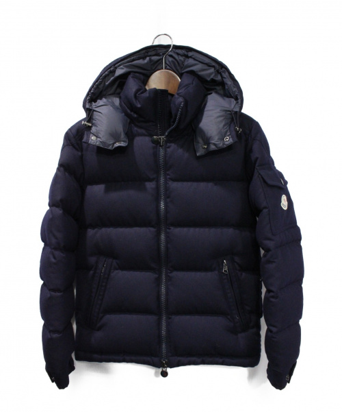 MONCLER（モンクレール）MONCLER (モンクレール) ダウンジャケット ネイビーの古着・服飾アイテム