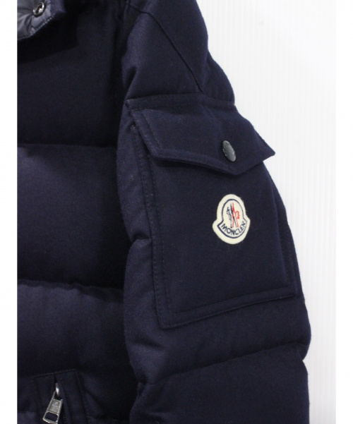 MONCLER（モンクレール）MONCLER (モンクレール) ダウンジャケット ネイビーの古着・服飾アイテム