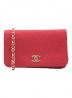 CHANEL（シャネル）の古着「シングルチェーンマトラッセ」｜レッド