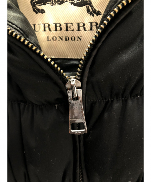 BURBERRY（バーバリー）BURBERRY (バーバリー) ダウンコート ブラック サイズ:Mの古着・服飾アイテム