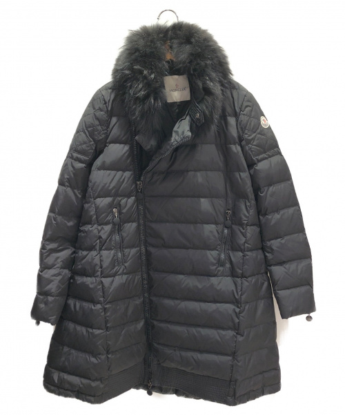 MONCLER（モンクレール）MONCLER (モンクレール) ダウンコート ブラック サイズ:SIZE 2 (L)の古着・服飾アイテム