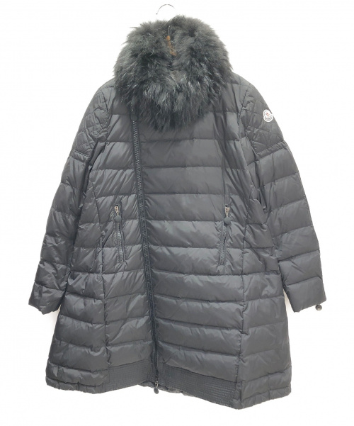 MONCLER（モンクレール）MONCLER (モンクレール) ダウンコート ブラック サイズ:SIZE 2 (L)の古着・服飾アイテム