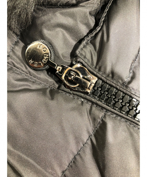 MONCLER（モンクレール）MONCLER (モンクレール) ダウンコート ブラック サイズ:SIZE 2 (L)の古着・服飾アイテム
