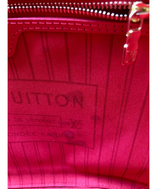 LOUIS VUITTON（ルイ ヴィトン）LOUIS VUITTON (ルイヴィトン) ネヴァーフルMM トーテム ブラウン×ピンク サイズ:MM モノグラム M41663 CA3115の古着・服飾アイテム