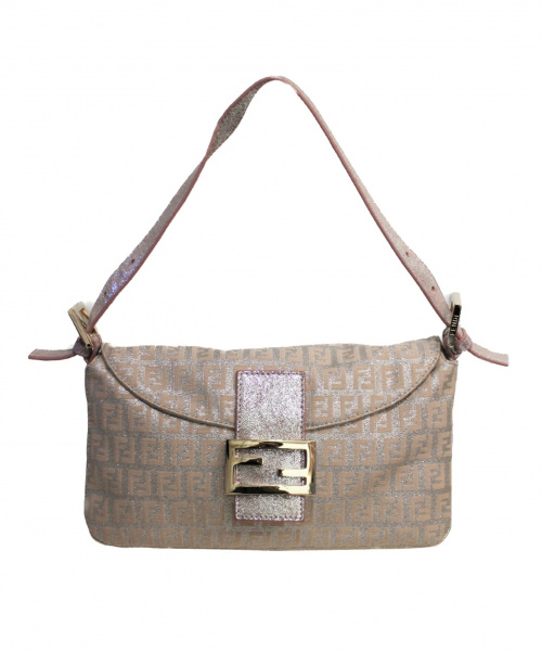 FENDI（フェンディ）FENDI (フェンディ) マンマバケット ピンク サイズ:- ズッキーノ AA75524の古着・服飾アイテム